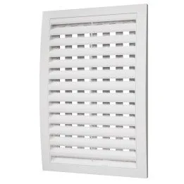 Removable grill with adjustable flow section 250x250
