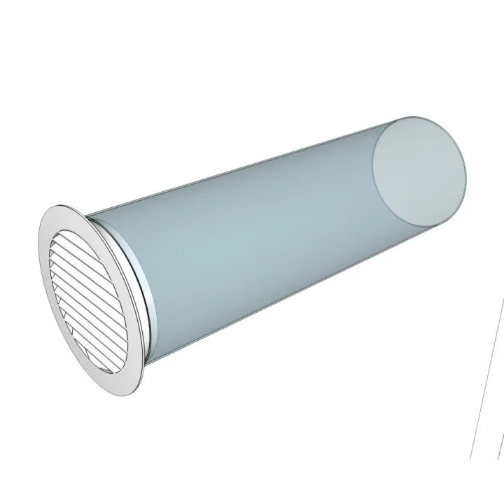 Ventilační mřížka D100 kulatá 10RKN za výhodnou cenu - Akvavent
