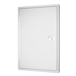 Revision hatching door with bolt handle 200x300, plated mounting