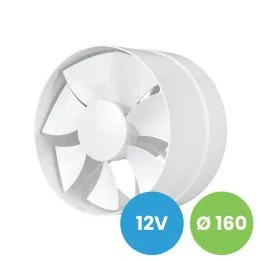 PROFIT 6 12V, Csatorna axiális ventilátor alacsony feszültséggel SB D160