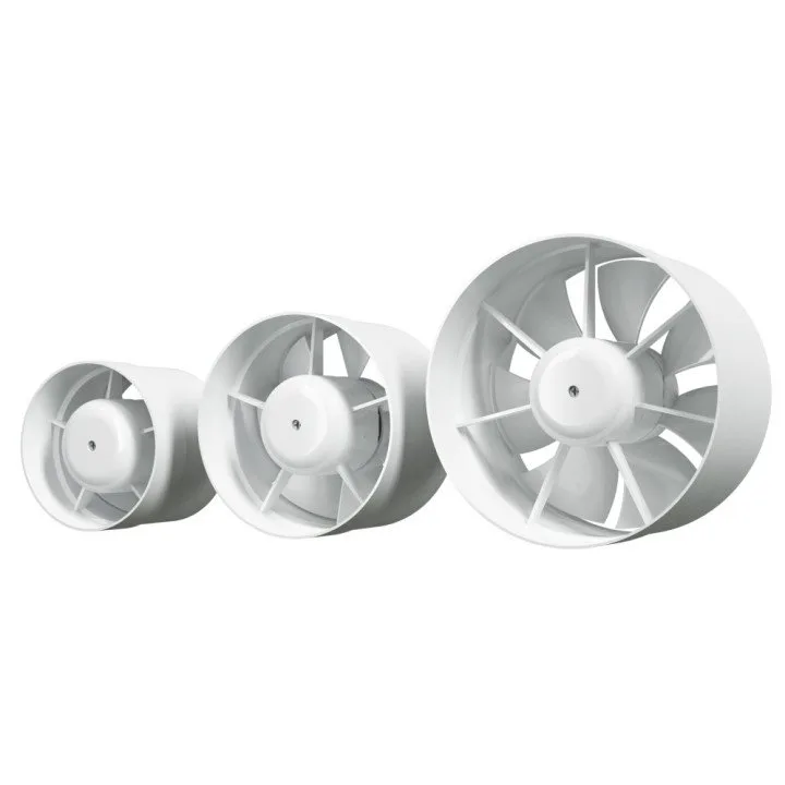 PROFIT 6 12V, Csatorna axiális ventilátor alacsony feszültséggel SB D160