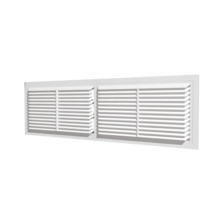 Odejmívatelná ventilační mřížka 455x133, pohled na první variantu produktu