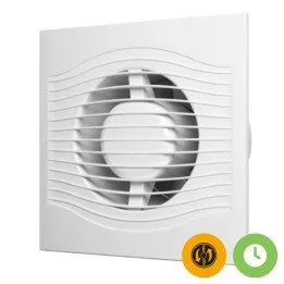 SLIM 4C MR Axiálny ventilátor s časovačom a senzorom svetla D100
