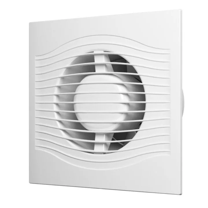 Dobrý ventilátor do koupelny 100 mm se senzorem vlhkosti a světla