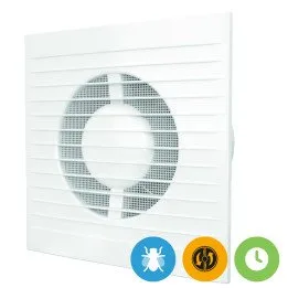Kedvező árú 100 mm-es fürdőszobai ventilátor fényérzékelővel és időzítővel