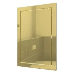 Revizní dvířka 15x20 150x200 L1520 zlatá příruba cena - Akvavent