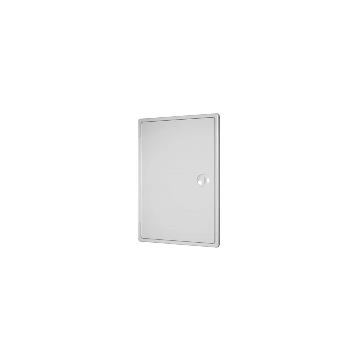 Revision hatching door with bolt handle 300x400, plated mounting