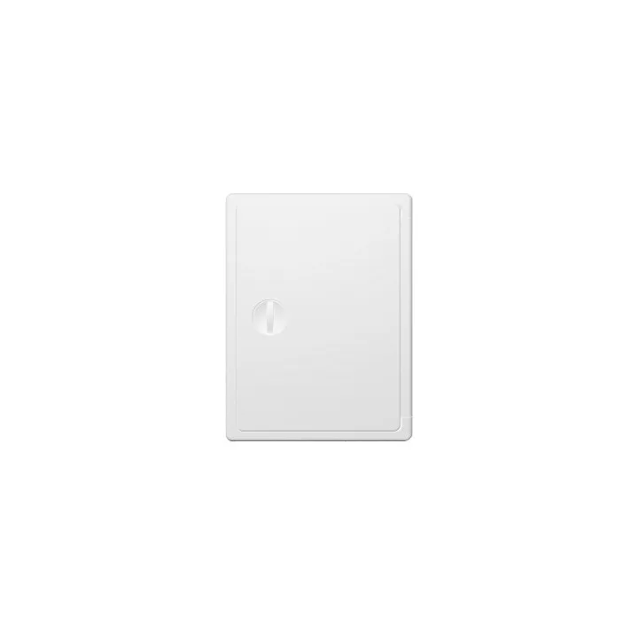 Revision hatching door with bolt handle, plated mounting, image 2 of 8
