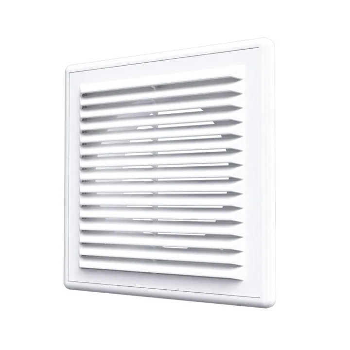 Ventilačná mriežka obdĺžniková 183x253 s prírubou D125 - Akvavent