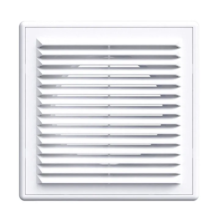 Ventilačná mriežka obdĺžniková 183x253 s prírubou D125 - Akvavent
