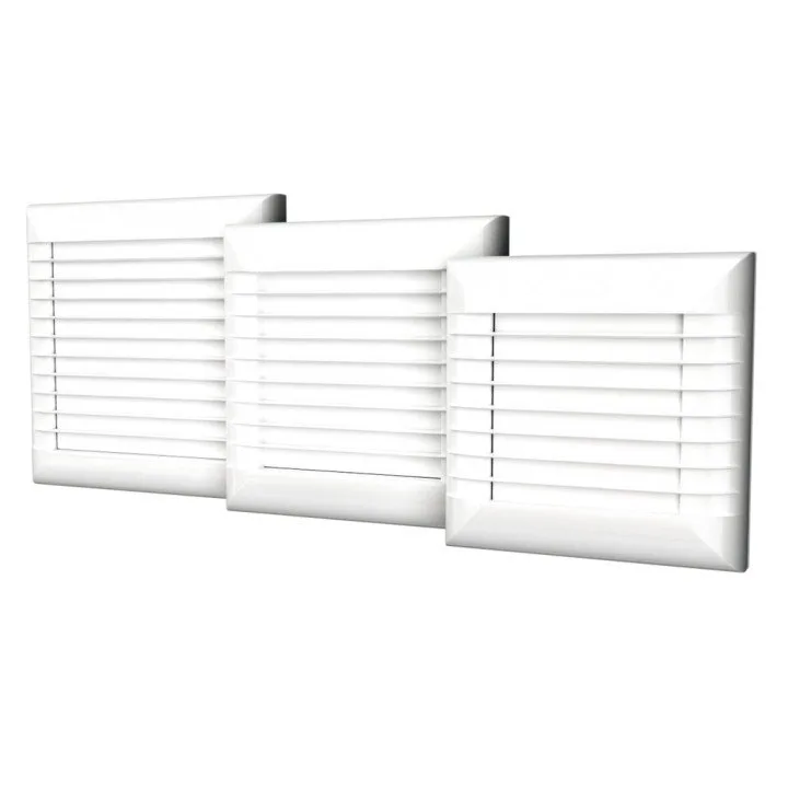Quiet bathroom fan Euro 4A with 100 mm automatic shutter, affordable