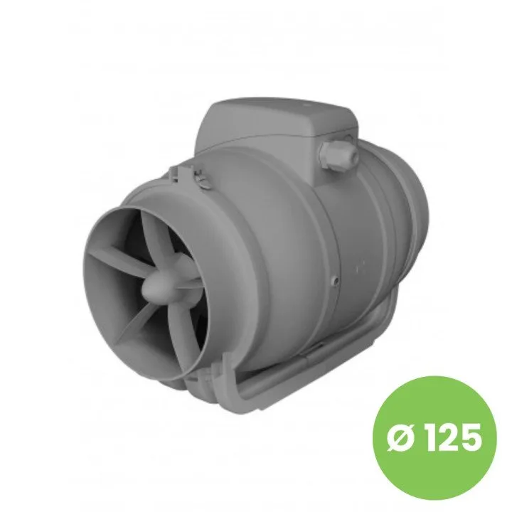 TYPHOON 125 2SP osový kanálový ventilátor – fi 125 mm
