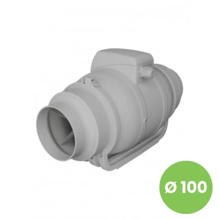 TYPHOON 100 2SP axális csőventilátor – 2 sebesség, IP44