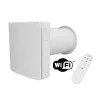 Účinný lokálny rekuperátor s WIFI - ECO PLUS pre energeticky úsporné vetranie s rekuperáciou vzduchu