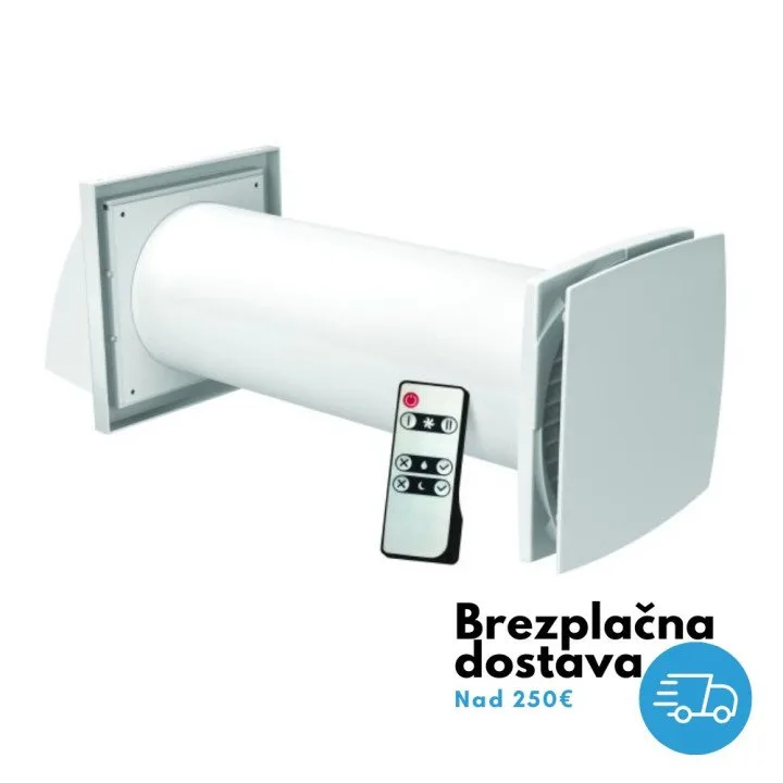 Účinný lokální rekuperator, 100 mm SOLO RA 1-35 Mini