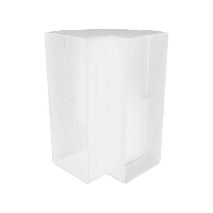 90°-os függőleges könyök téglalap alakú csőhöz 220x90mm | 922KVP