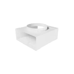 T-kolená s obdĺžnikovou trubicou 220x90mm a vzduchovým rozdeľovačom s prírubou D150 mm | 922TF15P