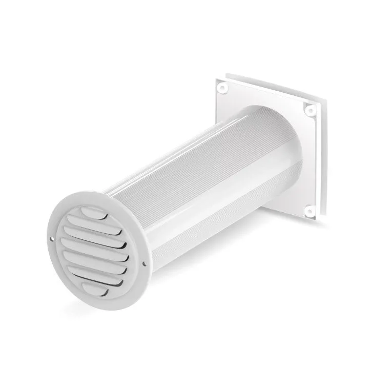 Simple heat recovery fi 100 for bathrooms with up to 90% efficiency