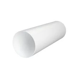 Kanal 16VP1 – 160 mm átmérőjű szellőztető cső hővisszanyerőkhöz és páraelszívókhoz, 1 m.
