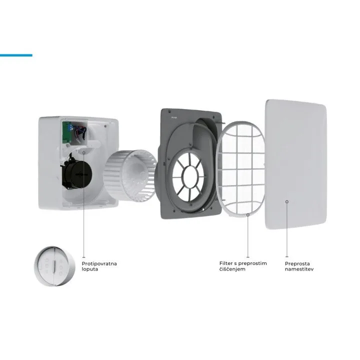 FANTOM TH – centrifugálny ventilátor do kúpeľne