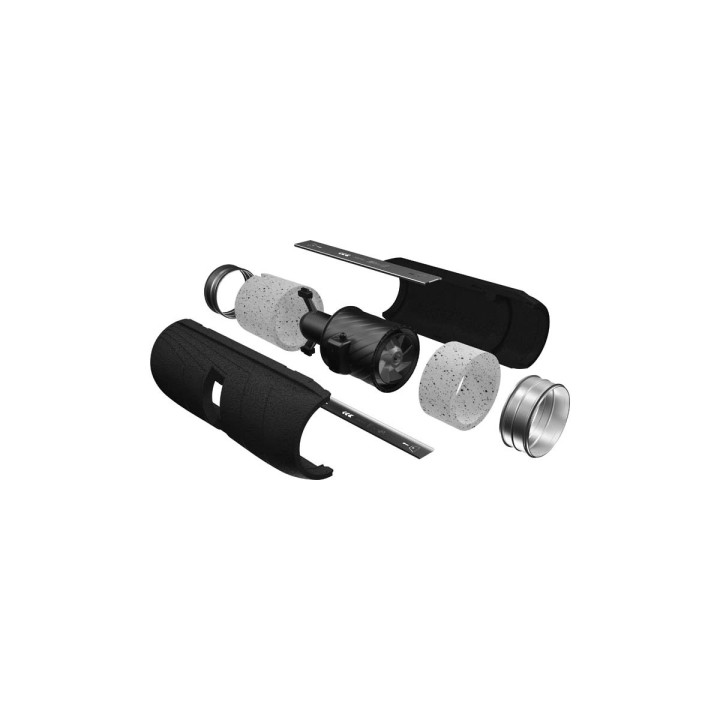 QUIET 200 in-line duct fan for higher airflow
