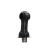 RRTV+S 160 Black – komplet strešného vetracieho vývodu pre 125 mm potrubie