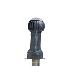 RRTV+S 160 Gray Graphite roof ventilation kit