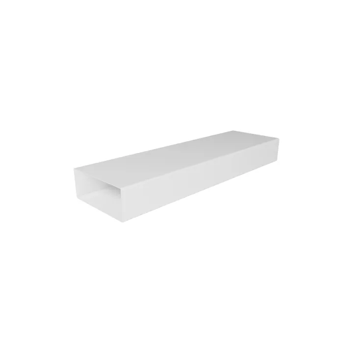 Rectangular duct for ventilation and hoods 220x90mm and length 0.5m