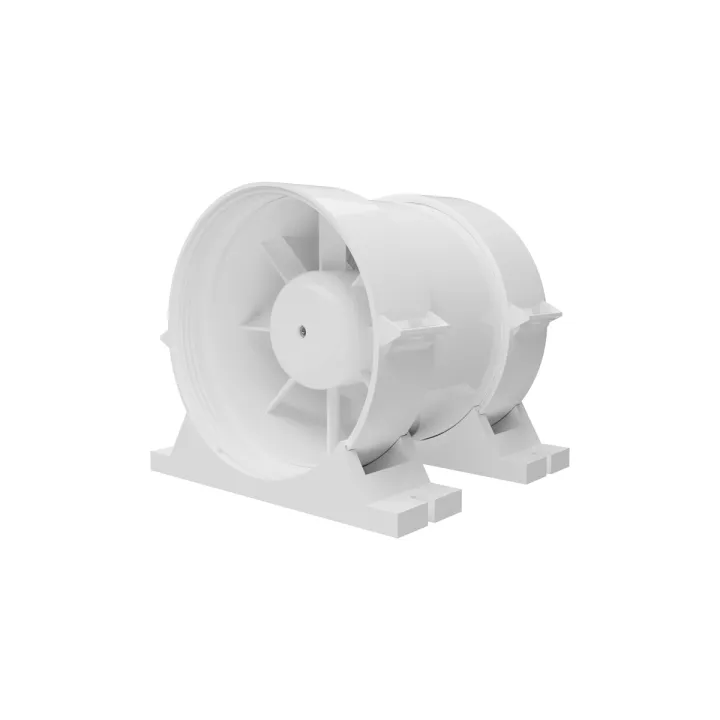 PRO 5, Kanálový axiální ventilátor pro přívod a odvod vzduchu s montážní sadou BB D125
