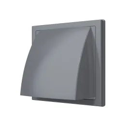 Szellőző rács klappal 150x150 és D100 peremmel - Akvavent
