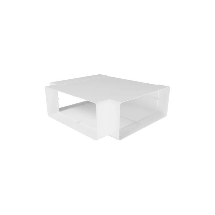 T-koleno pro obdélníkovou trubku 220x90 mm