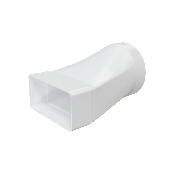 612SP10KP, Excentrikus összekötő a 60x120 mm-es téglalap alakú csatorna és a D100 mm-es kerek csatorna között
