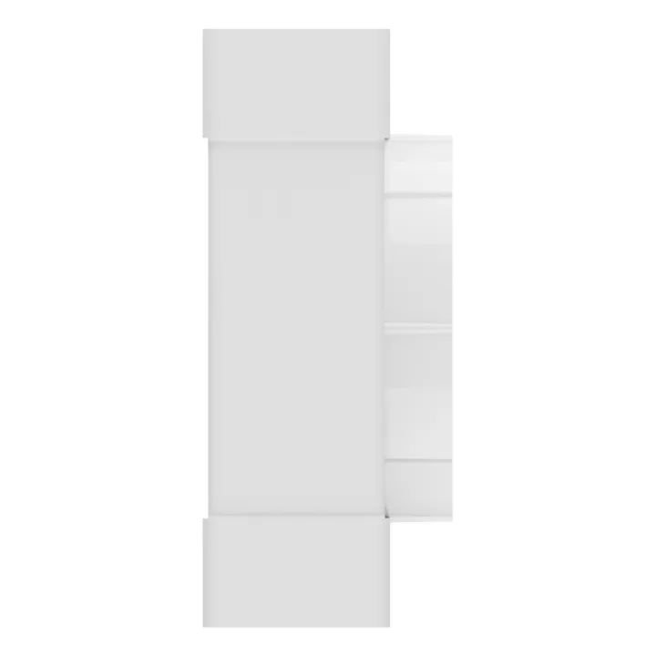 620TF12,5P, T-idom téglalap alakú csatornával 60x204 és D125 flanges levegőelosztóval