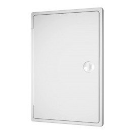 Revision hatching door with bolt handle 200x250, plated mounting