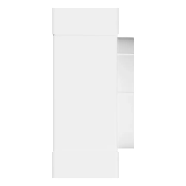 T-idom téglalap alakú csőhöz 220x90mm és D150 mm légosztóval, peremmel | 922TF15P