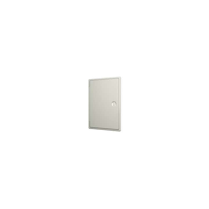 Revision hatching door with bolt handle 200x250, plated mounting