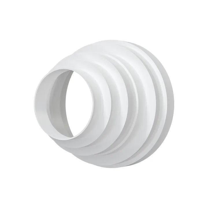 Centrální univerzální reduktor nebo adaptér pro ventilační trubky z 160 mm na 80 mm PU16.15.12.10.8