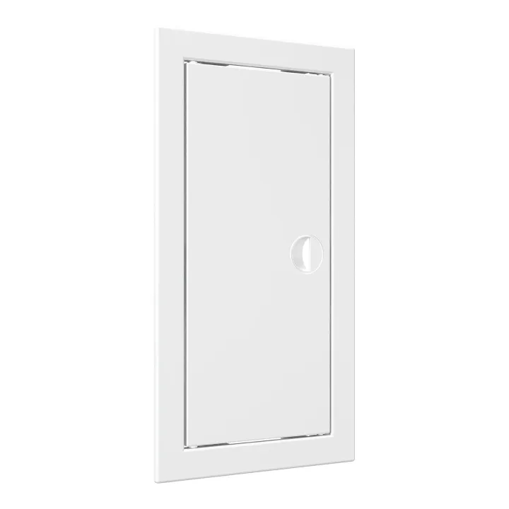 Revision hatching door with handle 168x318 and flange 146x296