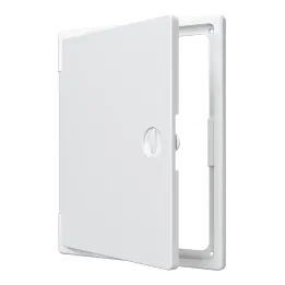 Revision hatching door with bolt handle 200x250, plated mounting