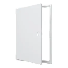 Revision hatching door with bolt handle 300x400, plated mounting