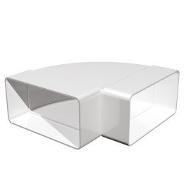 612KGP, Horizontální koleno 90° pro obdélníkový kanál 60x120