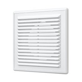 1515R10F, Supply and Exhaust grill 150x150 with flange D100