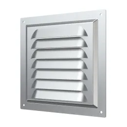 1515MC, Odvetrávacia mriežka 150x150, pozinkovaná oceľ