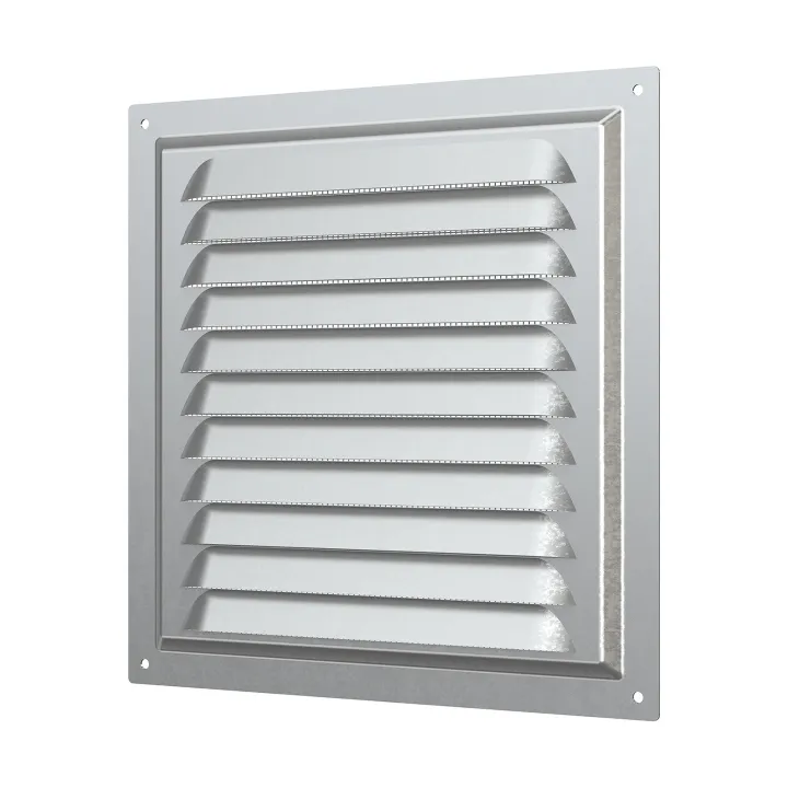 Grill with screen 200x200, zink-coated steel