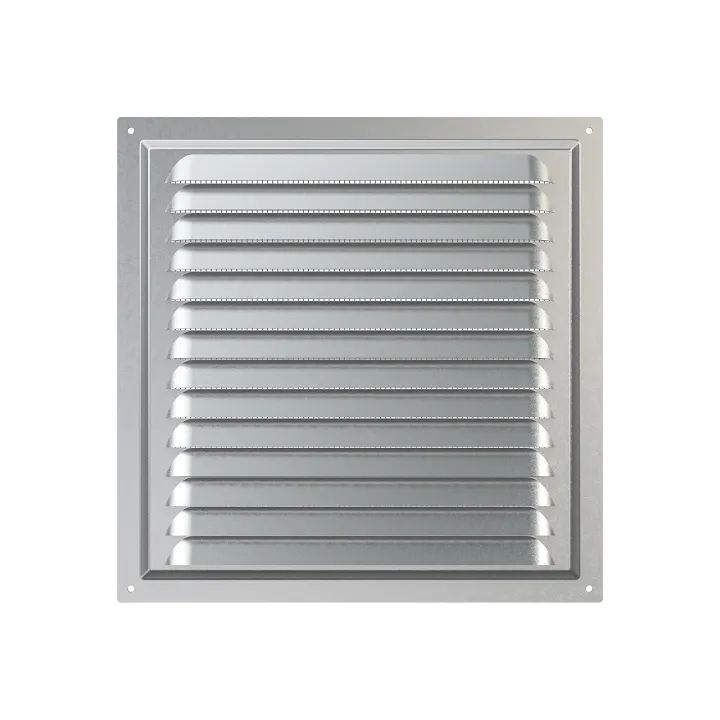 Grill with screen 250x250, zink-coated steel