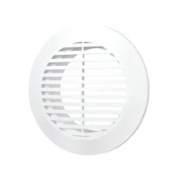 Kulatá ventilační mřížka D145 s přírubou D100 10RKF