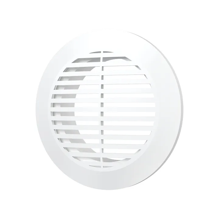 Exhaust removable round grill D145 with flange D100