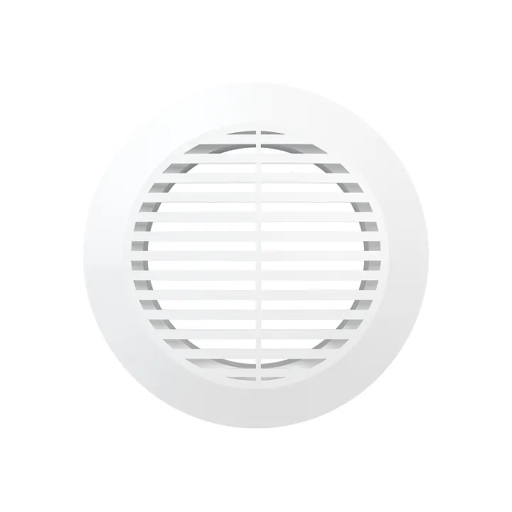 Exhaust removable round grill D145 with flange D100