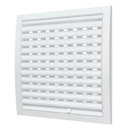 Removable grill with adjustable flow section 250x250