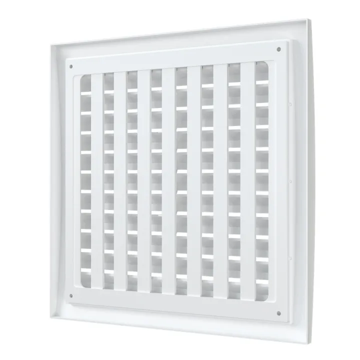 Removable grill with adjustable flow section 250x250
